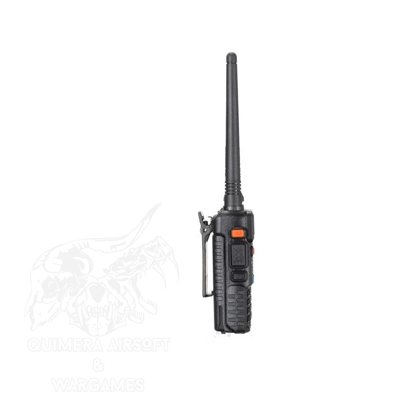 Baofeng UV-5R PTT Full Set - Negro - Quimera Airsoft