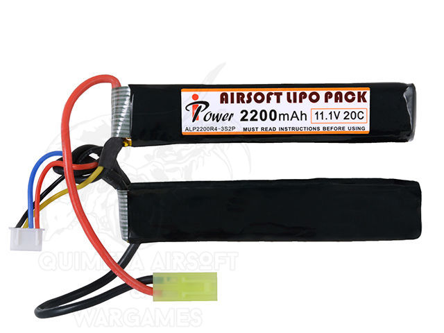 Bateria Lipo Tipo 3+3 11,1V 2200mAh 20c Tamiya IPower