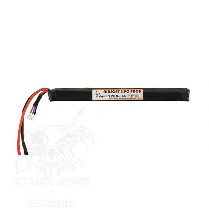 Bateria Stick Lipo 7,4V 1200mAh 20c IPower