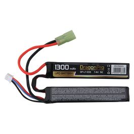 Bateria Lipo 1+1 7,4V 1300mAh 15c Tamiya DragonPro