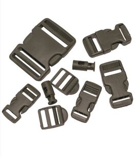 Set variado de Clips para correas Mil-Tec