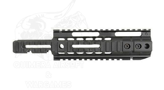 Guardamanos con rail 253mm M4 series - Negro