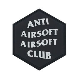 Parche PVC Anti Airsoft Airsoft Club - Sentinel Gears