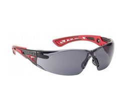 Gafa Rush+ lente Bolle - ahumada oscura y patillas rojas