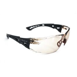 Gafa Rush+ lente Bolle - ahumada clara y patillas Negras