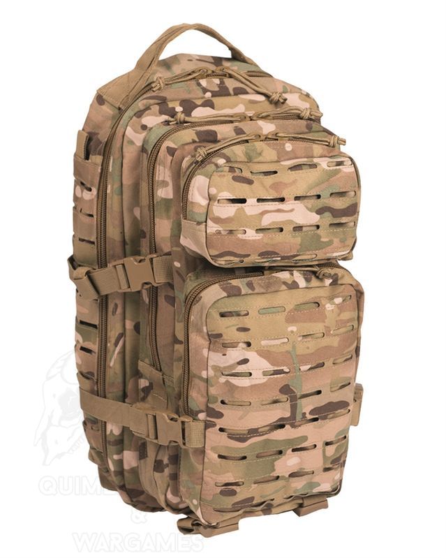 Mochila us assault lasert cut camuflajes